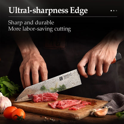 Xinzuo™ | Western Style 110 Layered Steel | Chef Knife