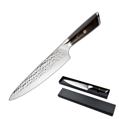 KnifeMasterz™ | Damascus Hammered Stainless Steel | Kitchen Knife