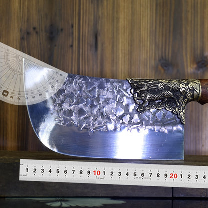 KnifeMasterz™ | Prime 109 Ghost Hand Forged | Bone Chopping Knives