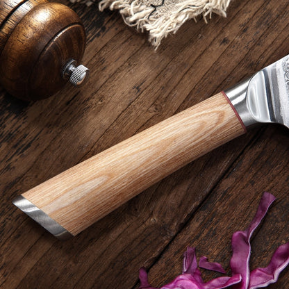 KnifeMasterz™ | KitchenMania Damascus - 8 Pieces Set | Knife Sets