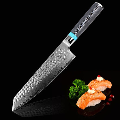 KnifeMasterz™ | Hand Forged Damascus - 8 Inches | Chef Knife