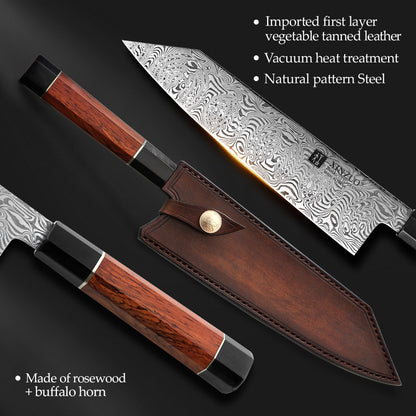 Xinzuo™ | Western Style 110 Layered Steel | Chef Knife