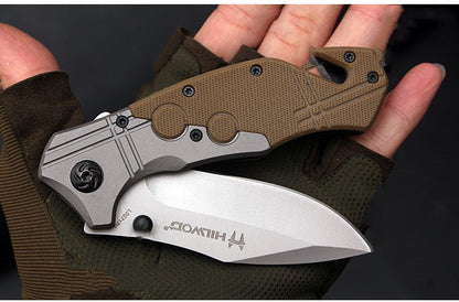 KnifeMasterz™ | Portable, high-hardness folding knife for self-defense  | Camping Knives