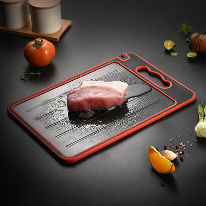 KnifeMasterz™ | Thawing + Cutting Board with Sharpening | Knife Sharpener