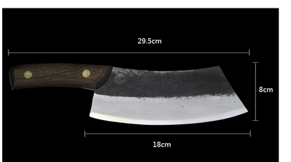 KnifeMasterz™ | Curvy Butcher's Dream Stainless | Bone Chopping Knife