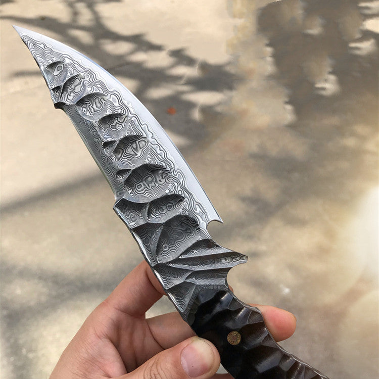 KnifeMasterz™ | Steel Core Hand Forged Alpha Designer | Chef Knife