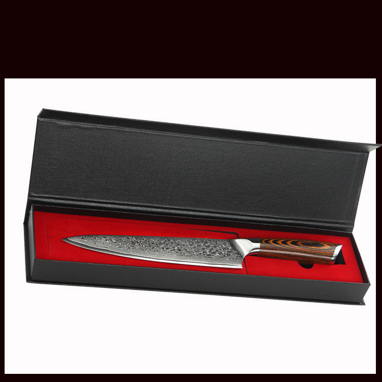 KnifeMasterz™ | Western Pattern Steel Damascus Knife | Chef Knife