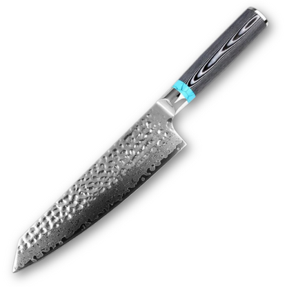 KnifeMasterz™ | Hand Forged Damascus - 8 Inches | Chef Knife