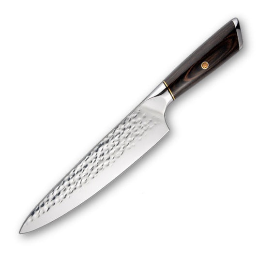 KnifeMasterz™ | Damascus Hammered Stainless Steel | Kitchen Knife