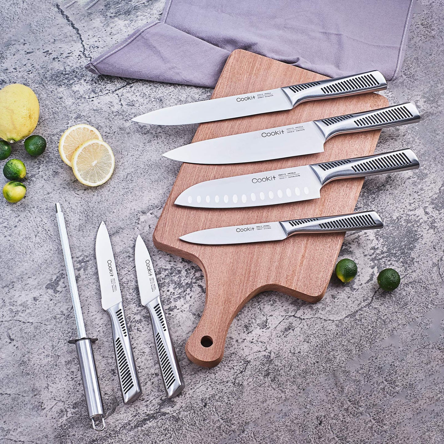 KnifeMasterz™ | Max Utility Set - Set of 15 | Knife Sets