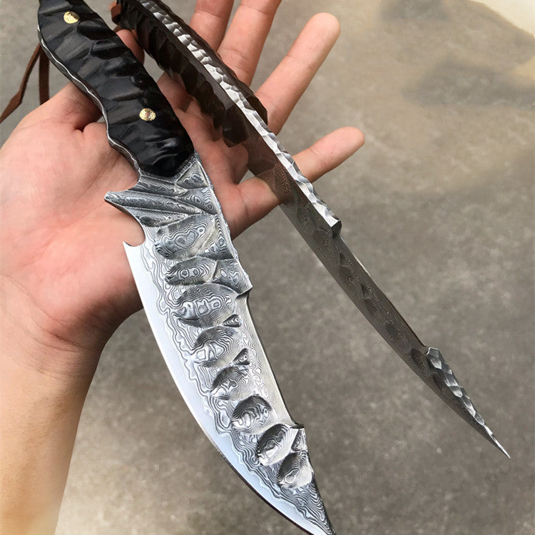 KnifeMasterz™ | Steel Core Hand Forged Alpha Designer | Chef Knife