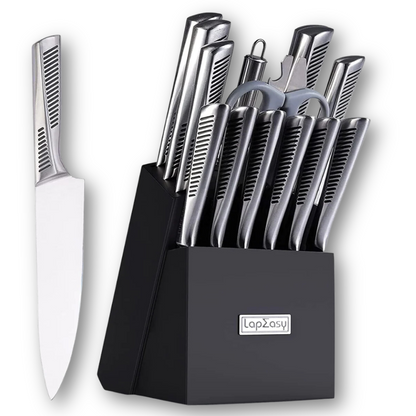 KnifeMasterz™ | Max Utility Set - Set of 15 | Knife Sets